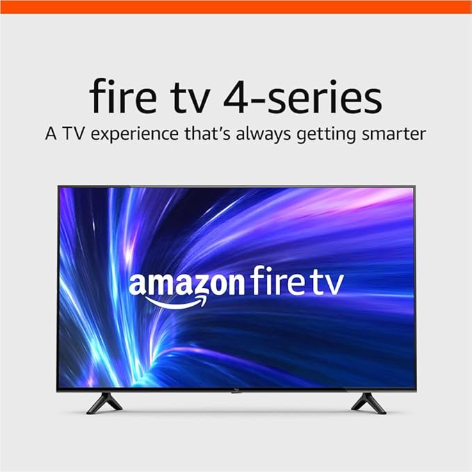 Amazon Fire TV 55" 4-Series 4K UHD smart TV with Alexa Voice Remote Enhanced, stream live TV without cable