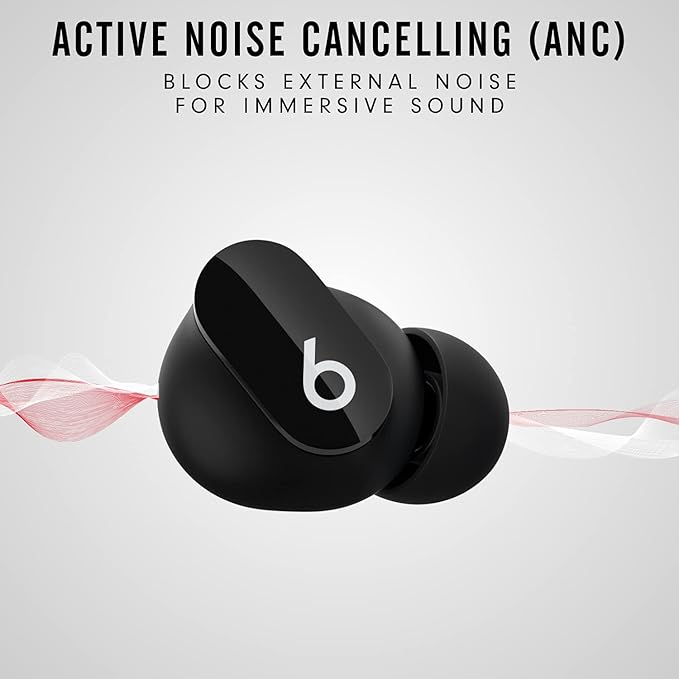 Beats Studio Buds True Wireless Noise Cancelling Earbuds - Black