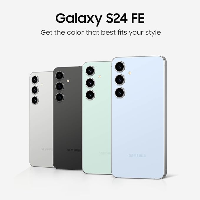 Samsung Galaxy S24 FE 128GB AI Smartphone - Blue