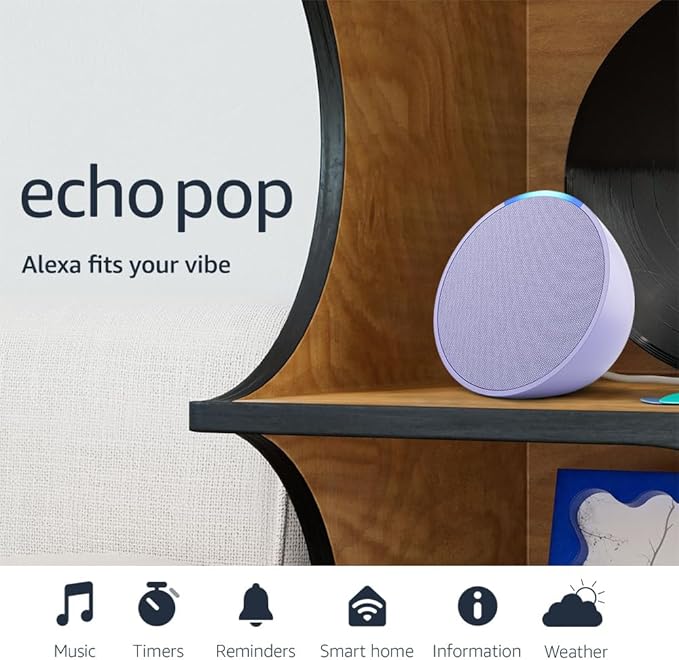 Echo Pop Lavender Speaker