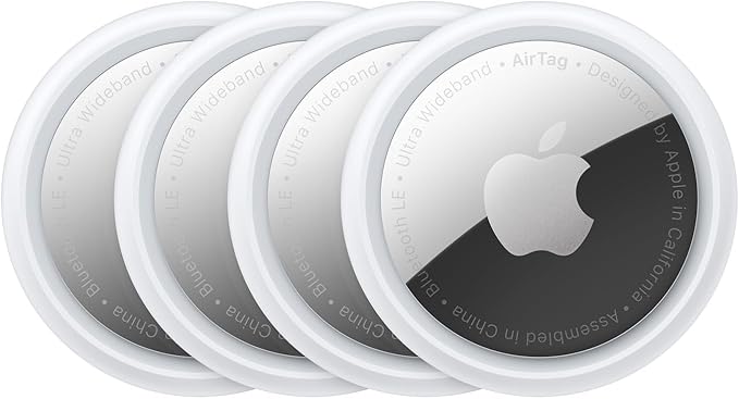 Apple AirTag 4-Pack Bluetooth Item Trackers