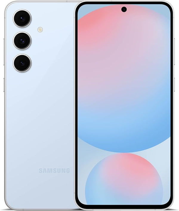 SAMSUNG Galaxy S24 FE AI Phone, 128GB Unlocked Android Smartphone, High-Res 50MP Camera, Long Battery Life, Brighter Display Screen, US Version, 2024, US 1 Yr Manufacturer Warranty, Blue