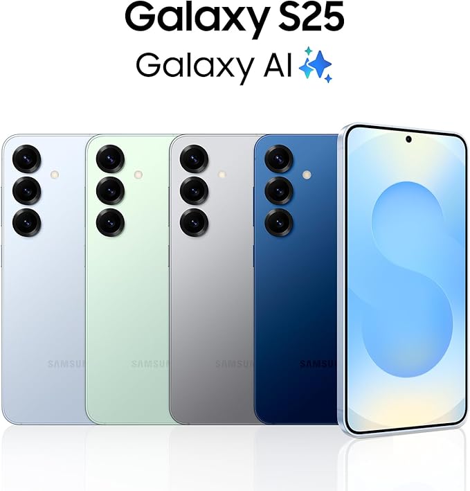 Samsung Galaxy S25 128GB AI Smartphone - Icy Blue