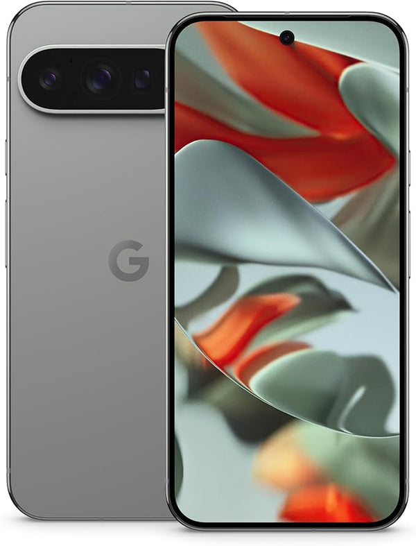 Google Pixel 9 Pro XL - Unlocked Android Smartphone with Gemini, Triple Rear Camera System, 24-Hour Battery, and 6.8" Super Actua Display - Hazel - 128 GB