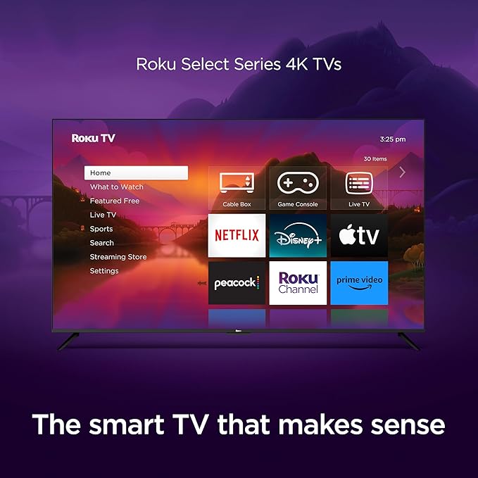 Roku 65-Inch Select Series 4K HDR Smart TV
