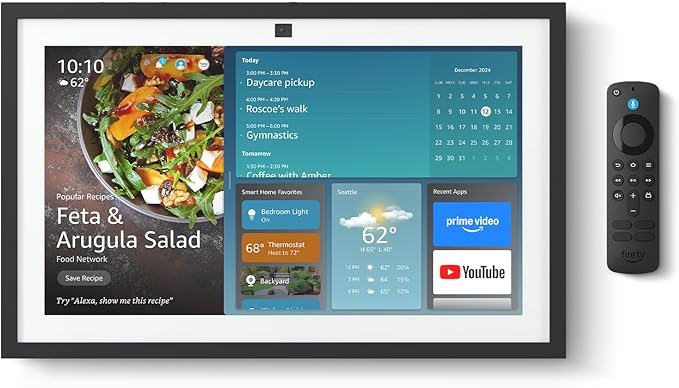 Amazon Echo Show 15 HD Smart Kitchen TV with Alexa