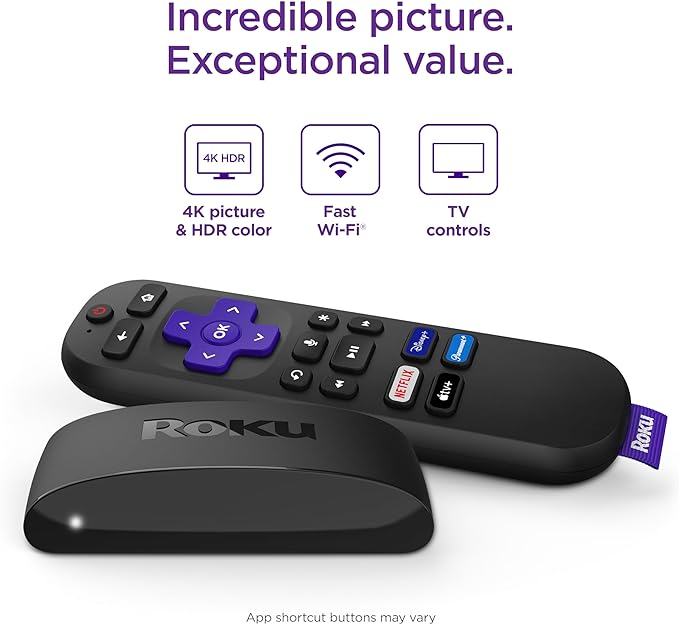 Roku Express 4K+ Streaming Device with Voice Remote