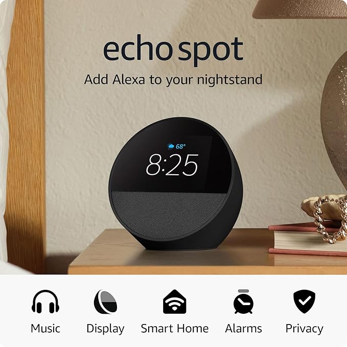 Echo Spot Smart Clock