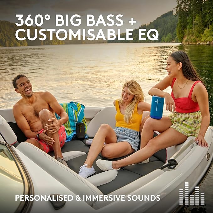 Ultimate Ears EVERBOOM 360-Degree Waterproof Speaker - Charcoal