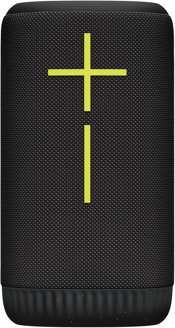 Ultimate Ears EVERBOOM Wireless Bluetooth Portable Speaker, Big Bass and Immersive 360-Degree Sound, Floatable Waterproof Speaker IP67, up to 20-Hour Battery and 180 ft (55 m) Range - Charcoal Black              Climate Pledge Friendly